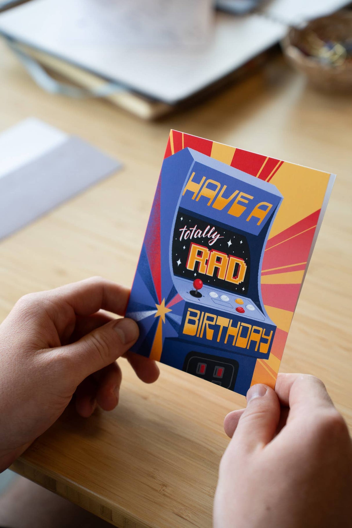 "Have a Totally Rad Birthday" Card
