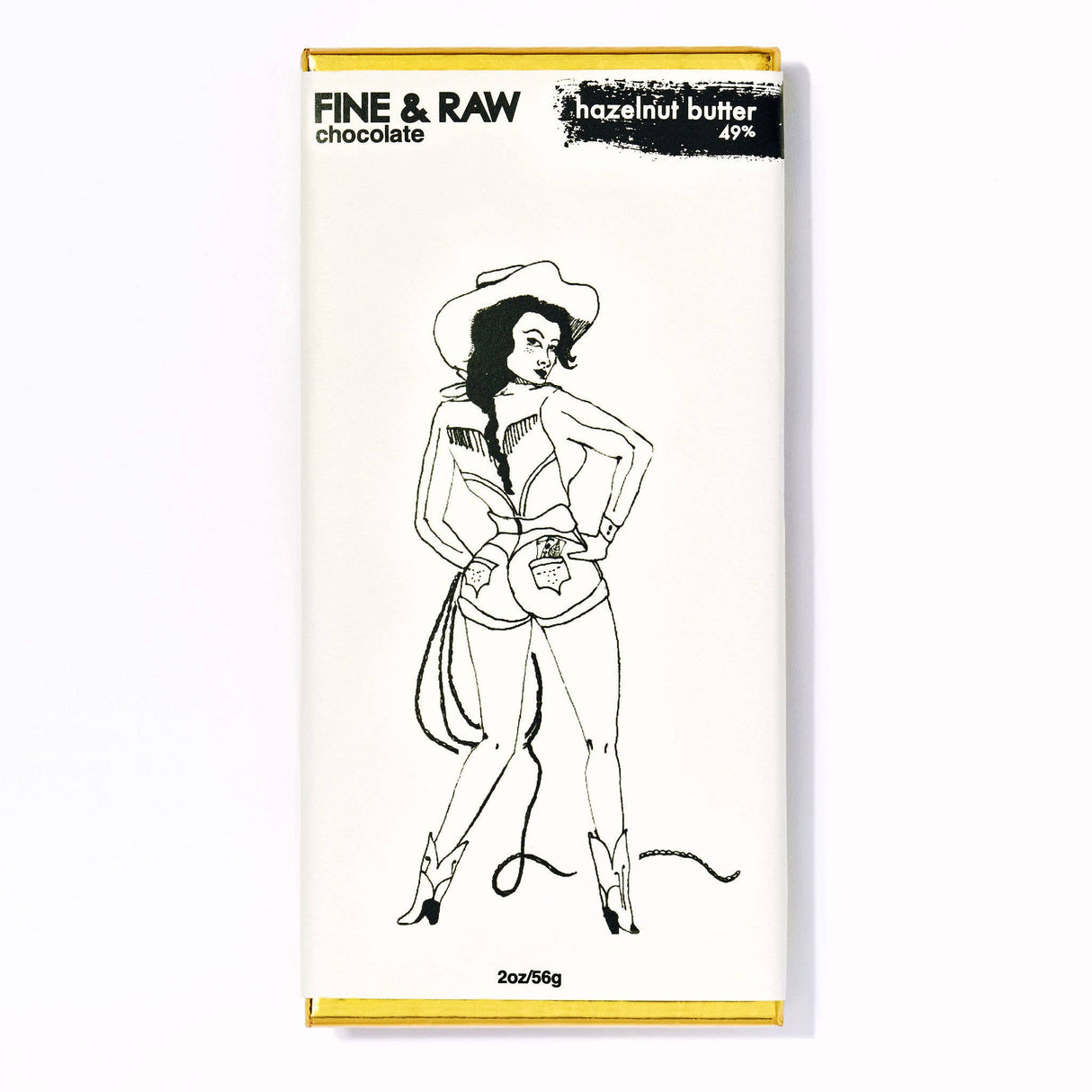 Fine & Raw Chocolate - Hazelnut Butter 2oz.