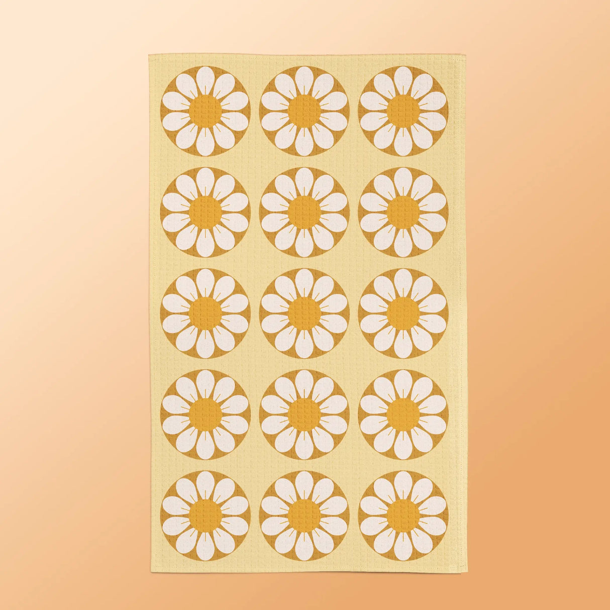 Kitchen Tea Towel | Retro Flower