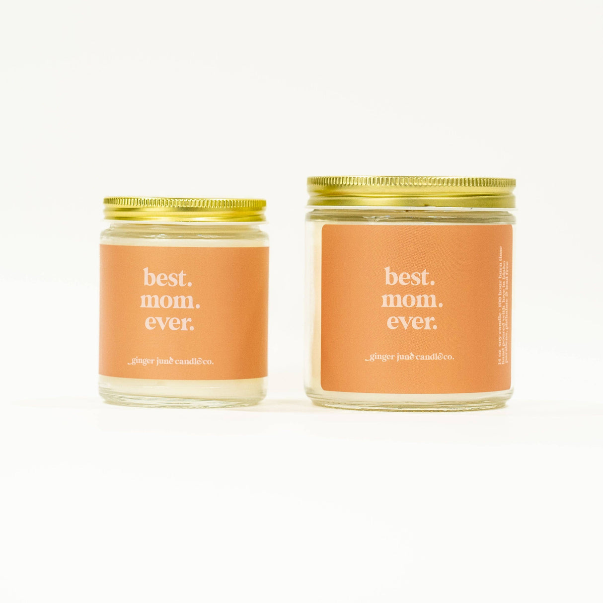 Candle: "Best mom ever" • Coconut vanilla