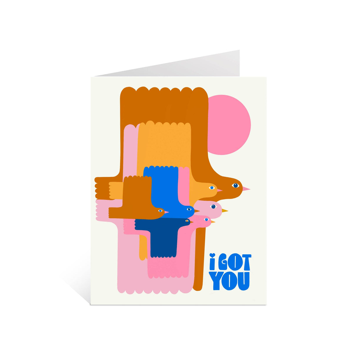 "I Got You" Birds Greeting Card