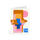 "I Got You" Birds Greeting Card