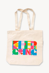 "Keep Going" Canvas Tote