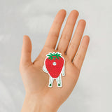 Mr. Strawberry Sticker