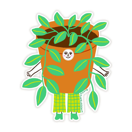 Plant Lady Sticker