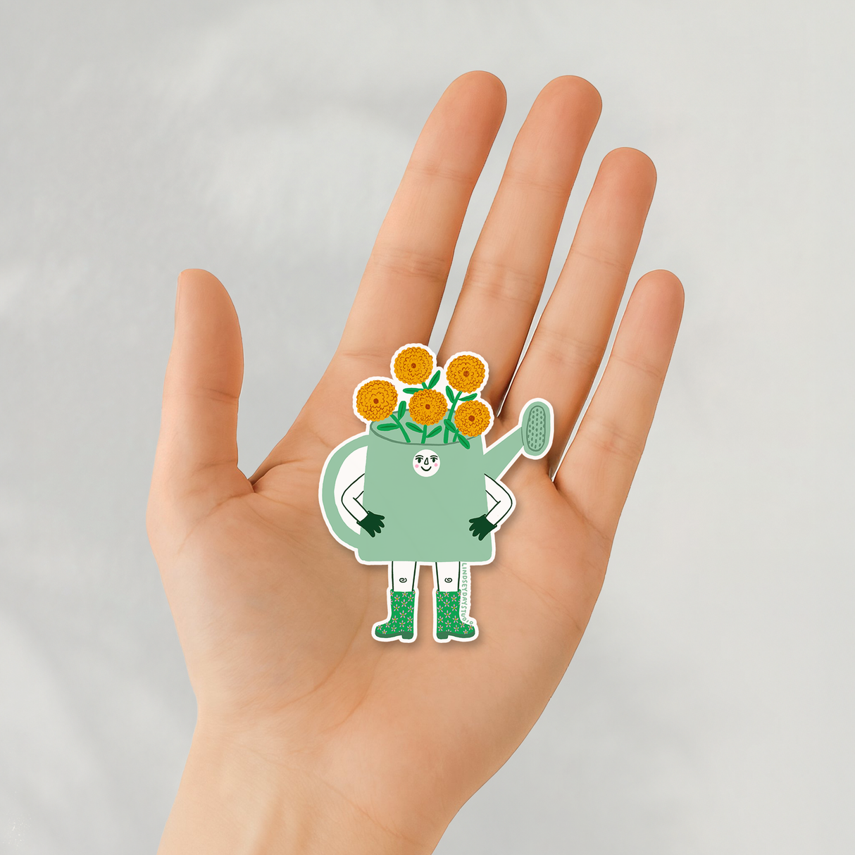 Gardening Friend Sticker