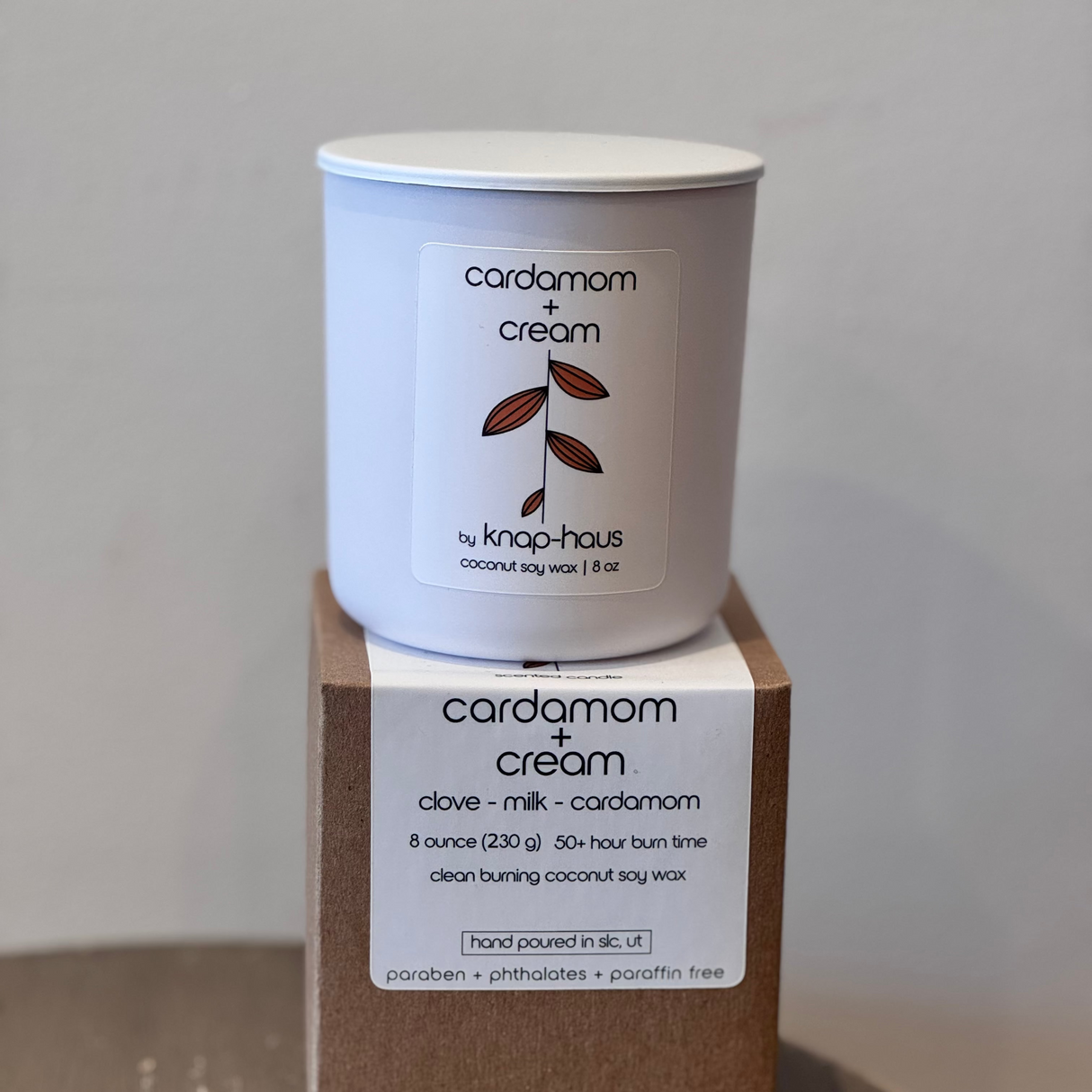 Cardamom + Cream Candle