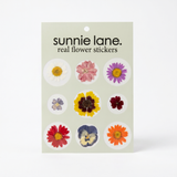 Real Pressed Flower Stickers: 9 Pack