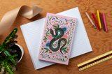 Charmed Snake Layflat Notebook