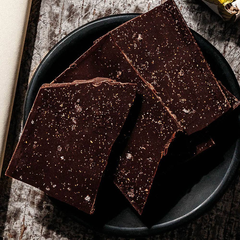 Fine & Raw Chocolate - Sea Salt 2oz.