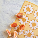 Kitchen Tea Towel | Retro Flower